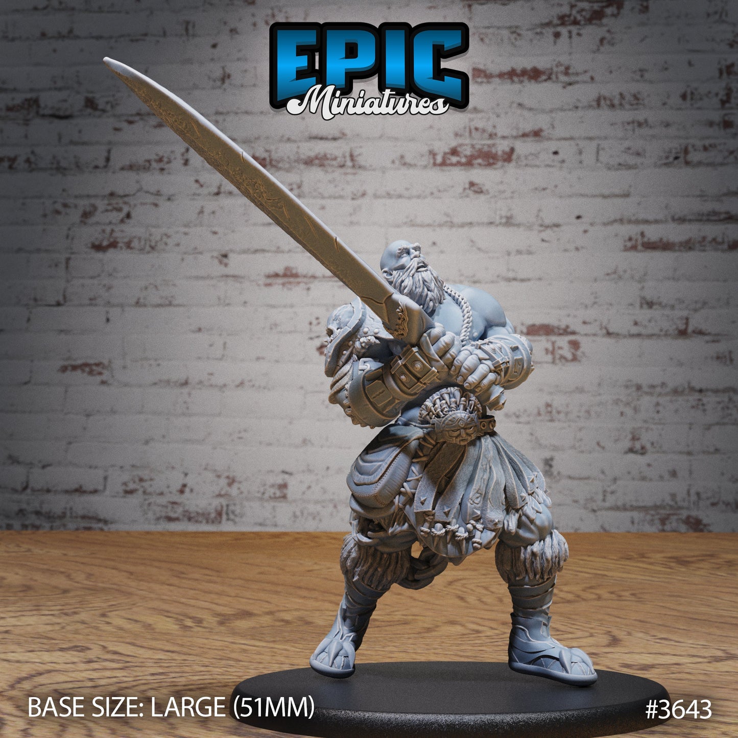 Half-Giant Barbarian Series - Epic Miniatures | Ice Age Madness
