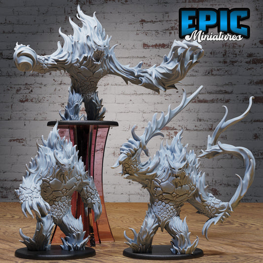 Fire Elemental Series - Epic Miniatures | Infernal Assault