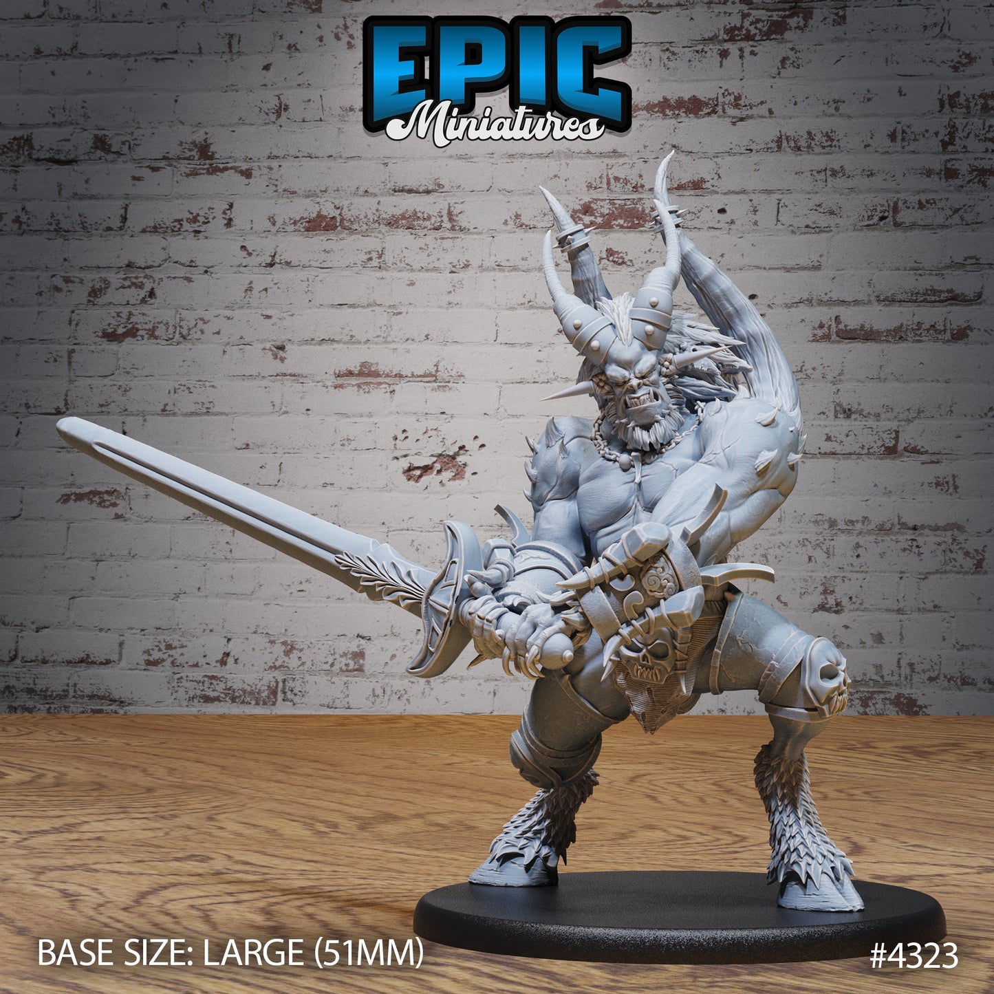 Red Demon Series - Epic Miniatures | #99 Infernal Assault