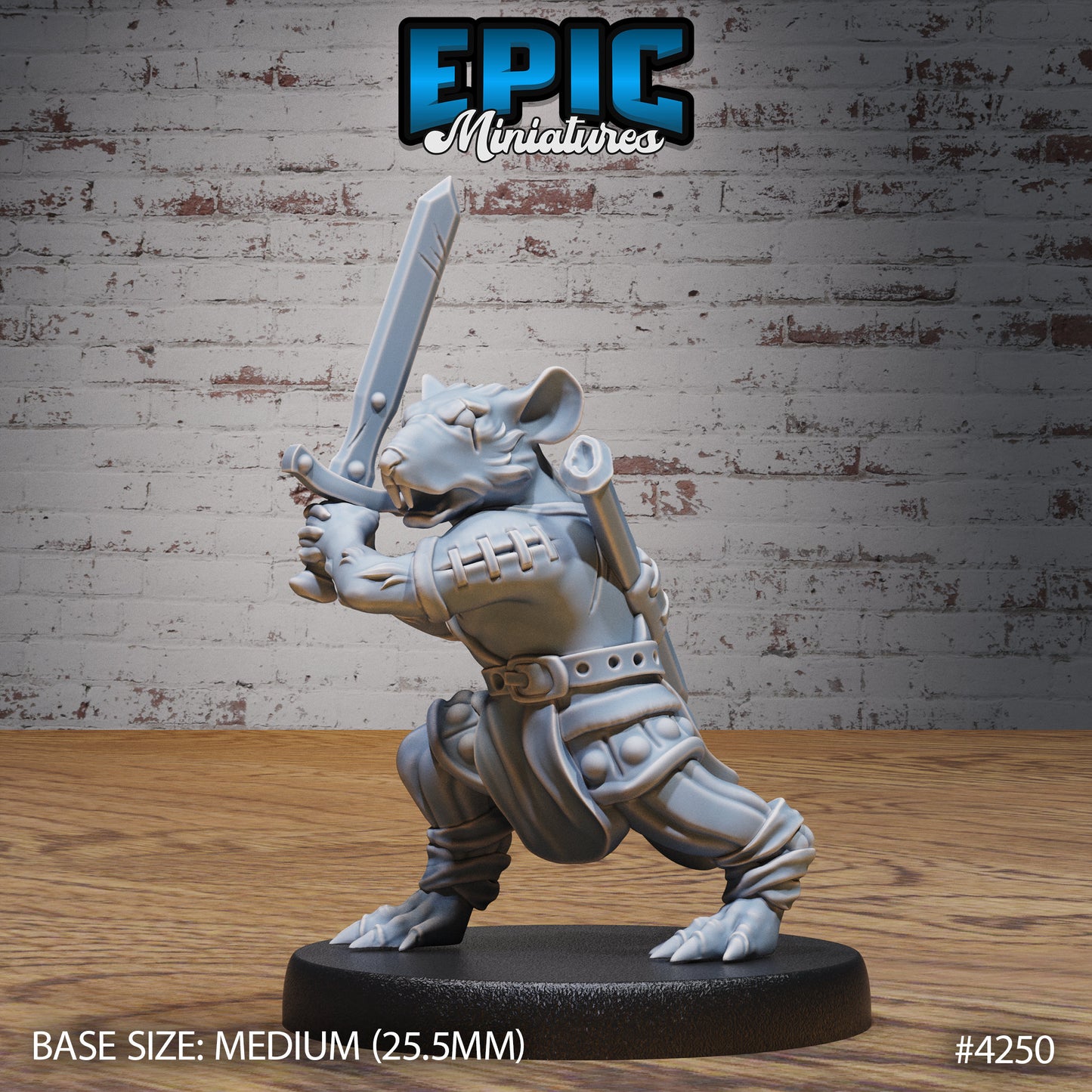 Rat Folk Tribe Series - Epic Miniatures | #98 City Sewers