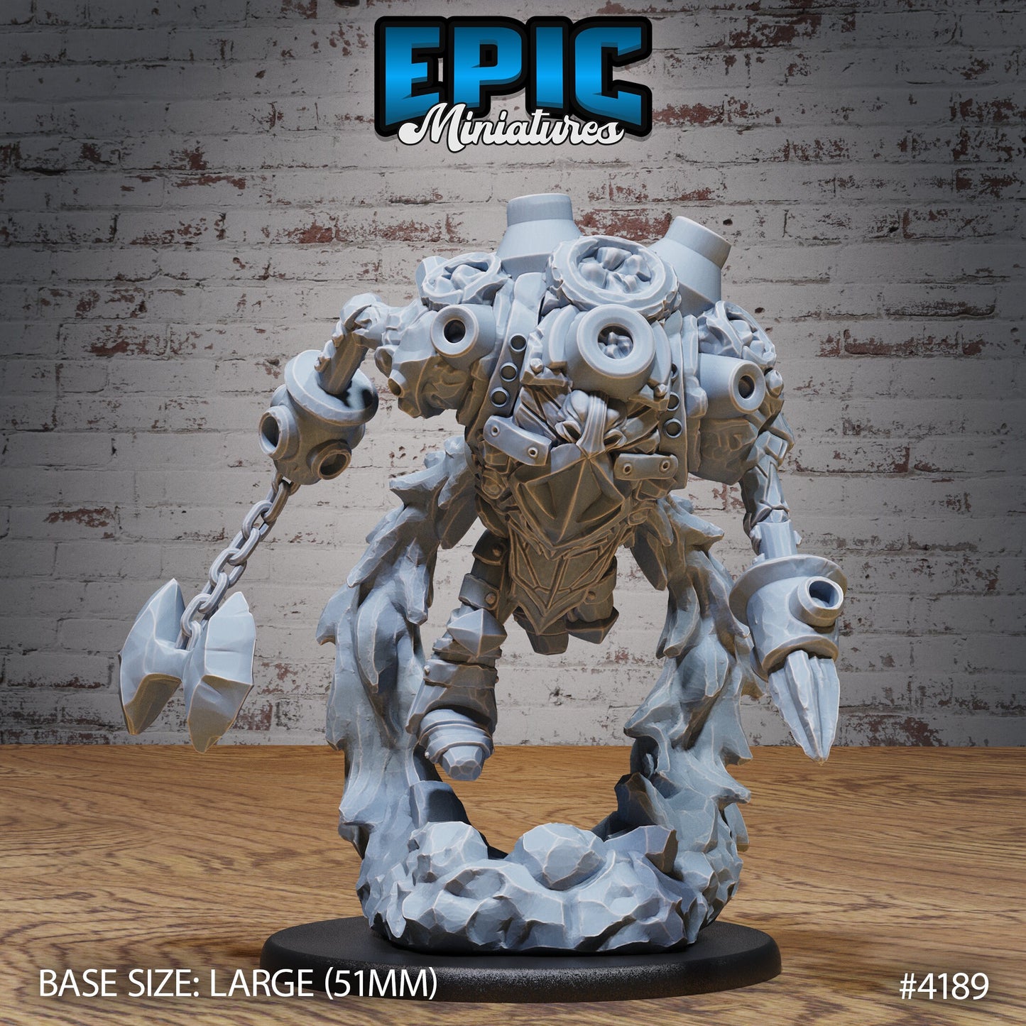 Stone Dwarf Construct Series - Epic Miniatures | #97 Dwarf Mountain