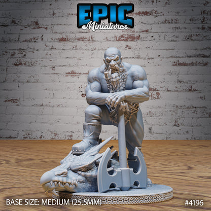 Dwarf Dragon Slayer - Epic Miniatures | #97 Dwarf Mountain