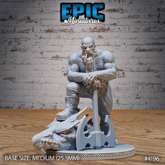 Dwarf Dragon Slayer - Epic Miniatures | #97 Dwarf Mountain