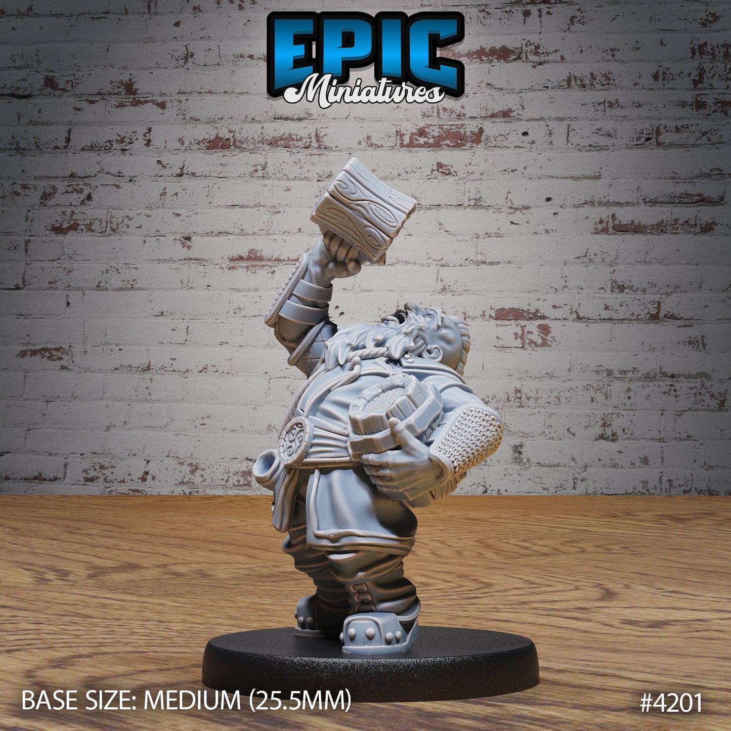 Dwarf Tribe Series - Epic Miniatures | #97 Dwarf Mountain