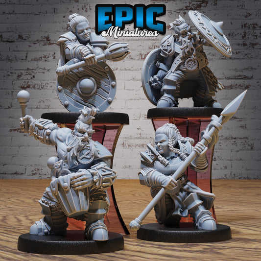 Dwarf Tribe Series - Epic Miniatures | #97 Dwarf Mountain