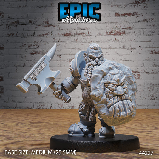 Champion Dwarf 4227 - Epic Miniatures | #97 Dwarf Mountain