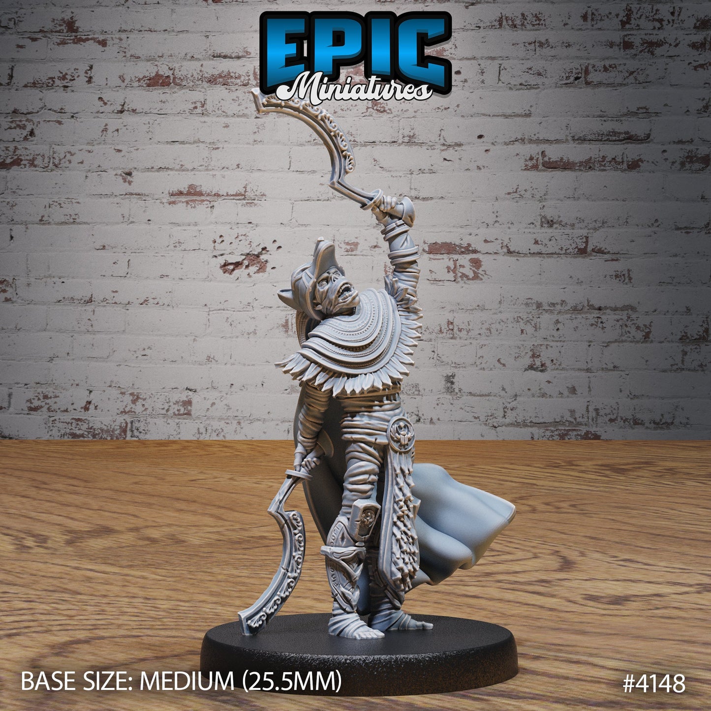 Mummy Warrior Series - Epic Miniatures | #96 Bone Dry Desert