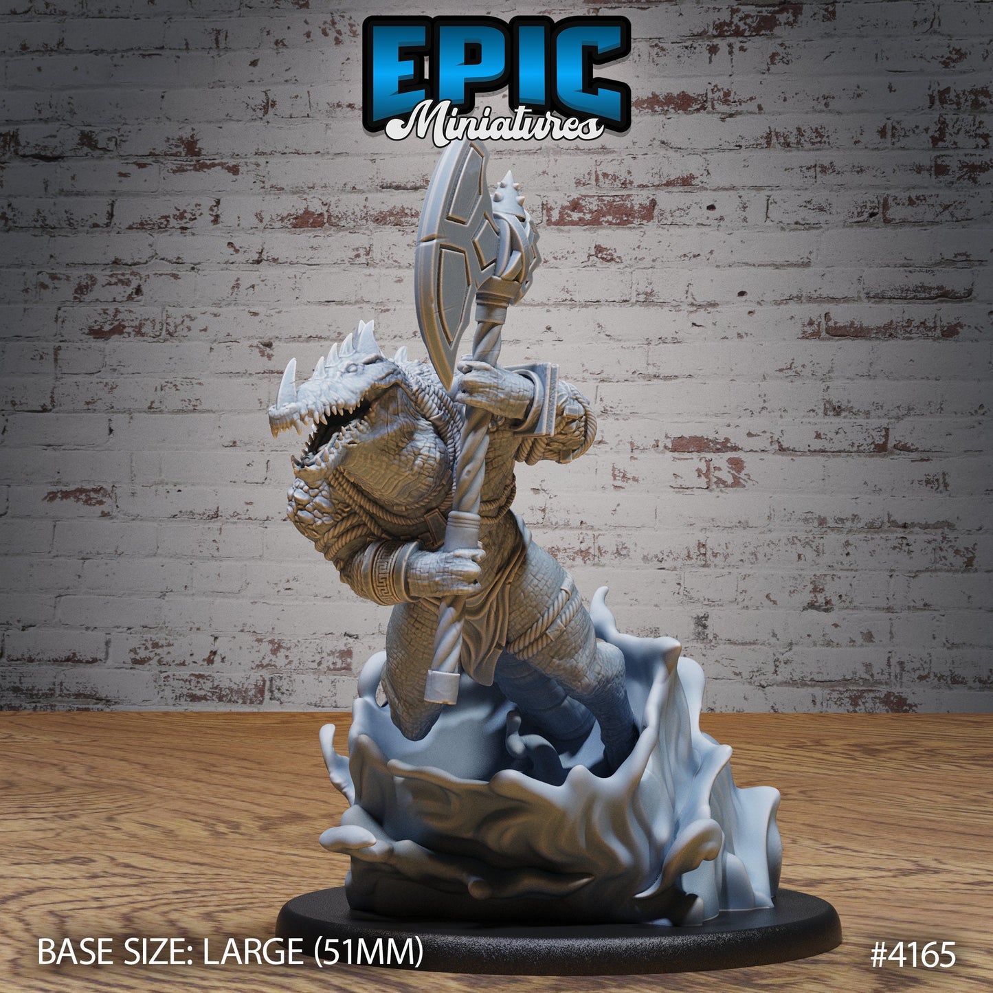 Crocodile Champion Series - Epic Miniatures | #96 Bone Dry Desert