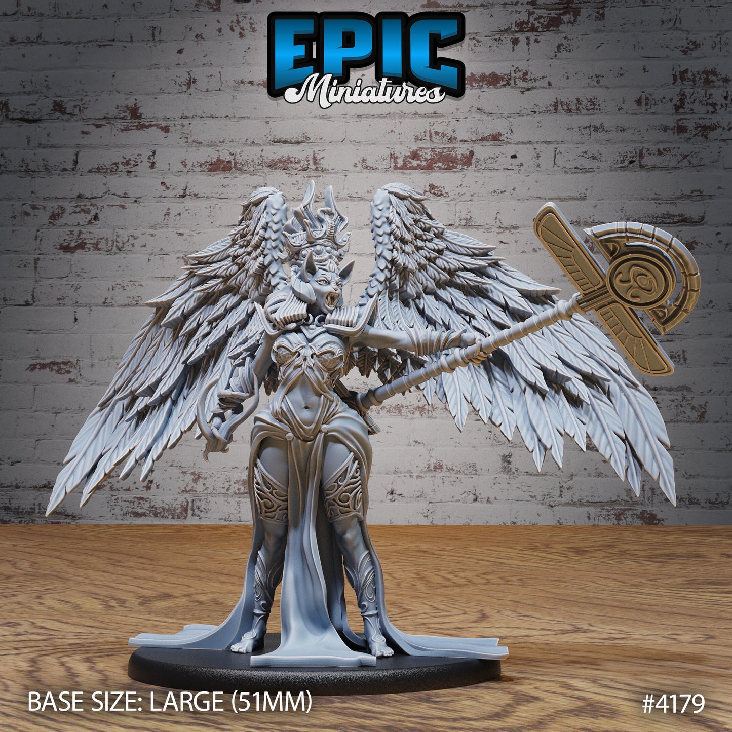 Cat Goddess Bastet Avatar Series - Epic Miniatures | #96 Bone Dry Desert