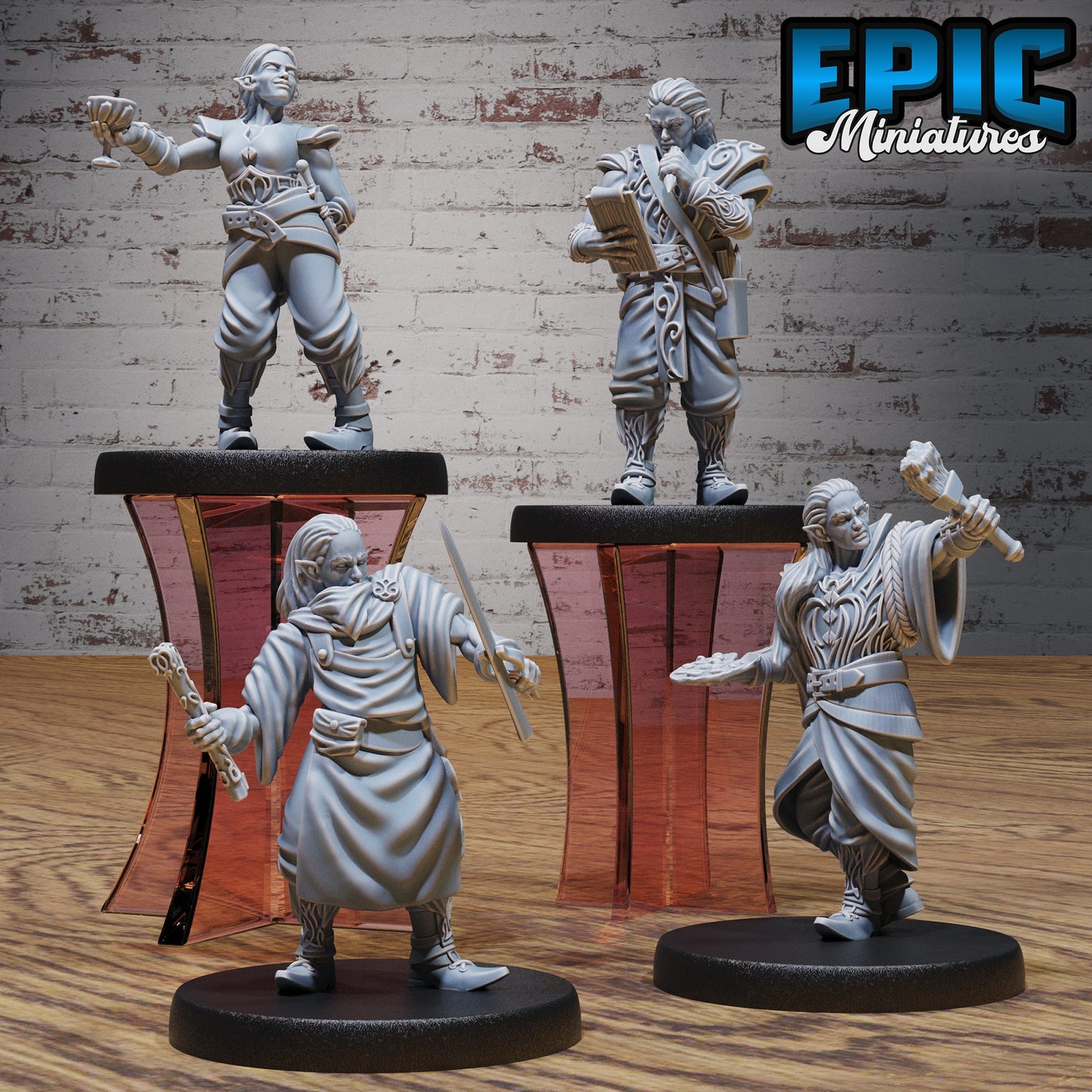 Elf Villager Series  - Epic Miniatures | #95 Elven Storm