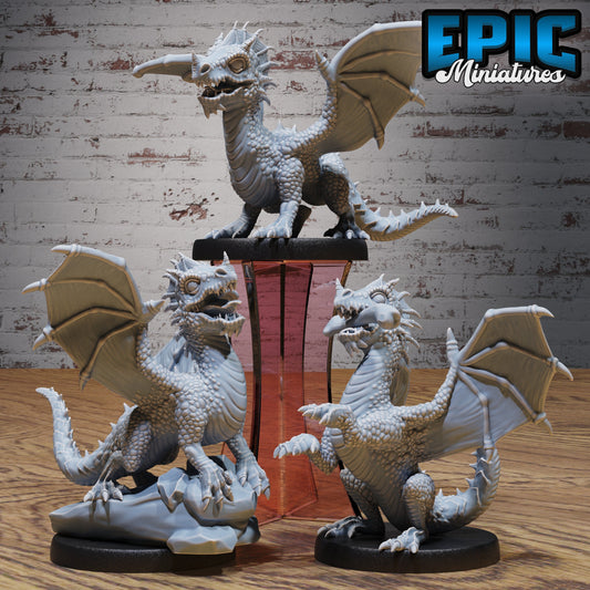 Green Dragon Wyrmling Series - Epic Miniatures | #95 Elven Storm
