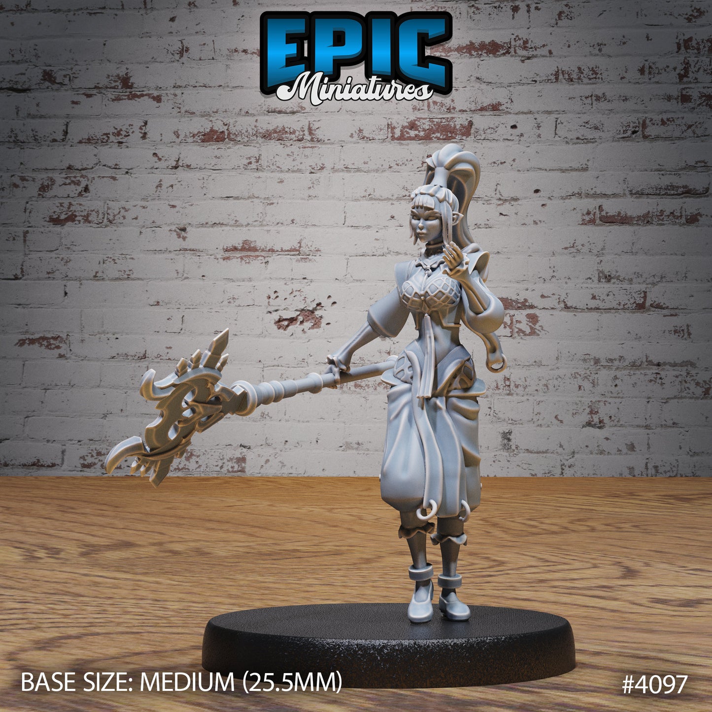 Elf Sorceress - Epic Miniatures | #95 Elven Storm