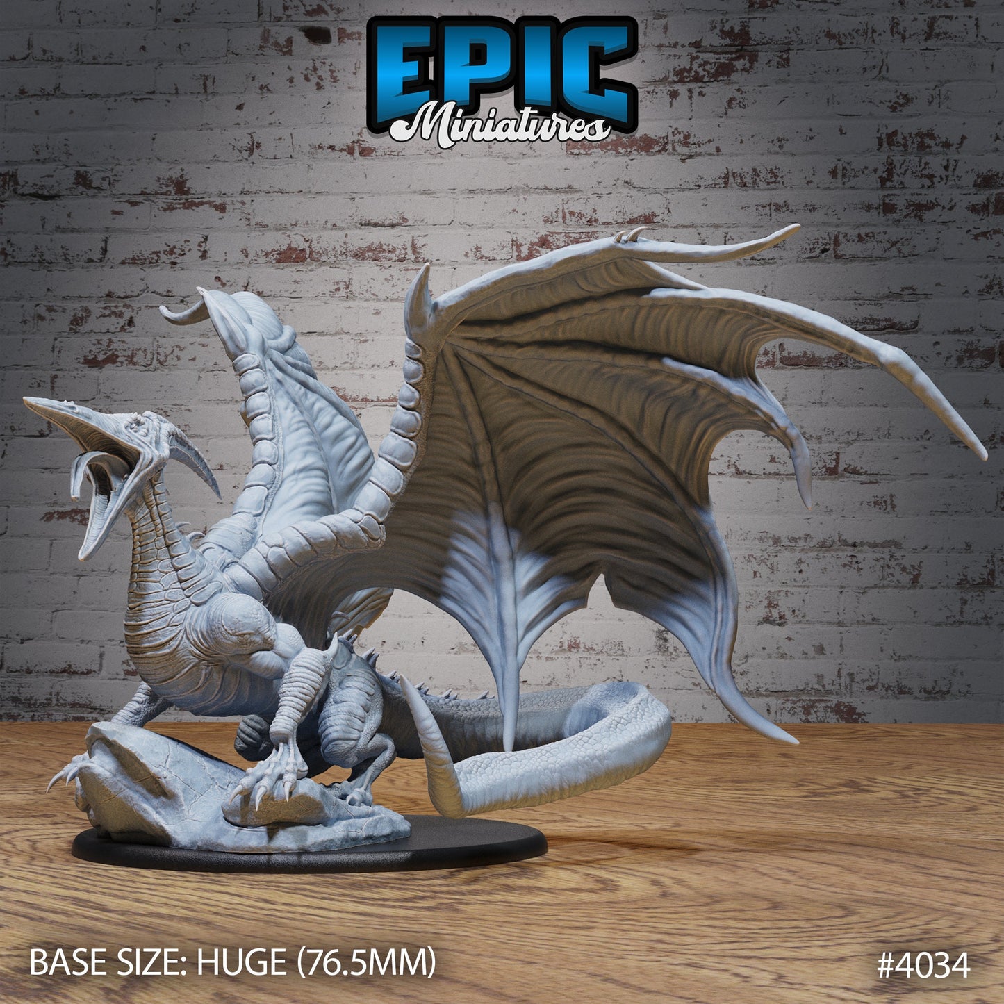 Pterosaur Dragon - Epic Miniatures | #94 Elemental Lands