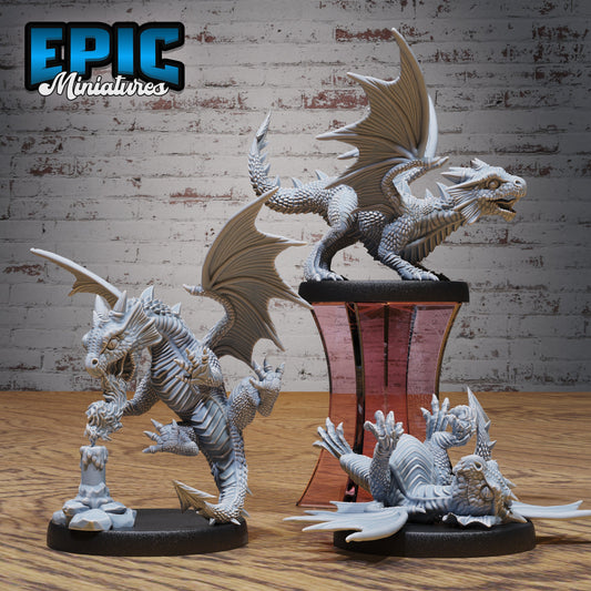 Red Dragon Wyrmling Series - Epic Miniatures | #94 Elemental Lands