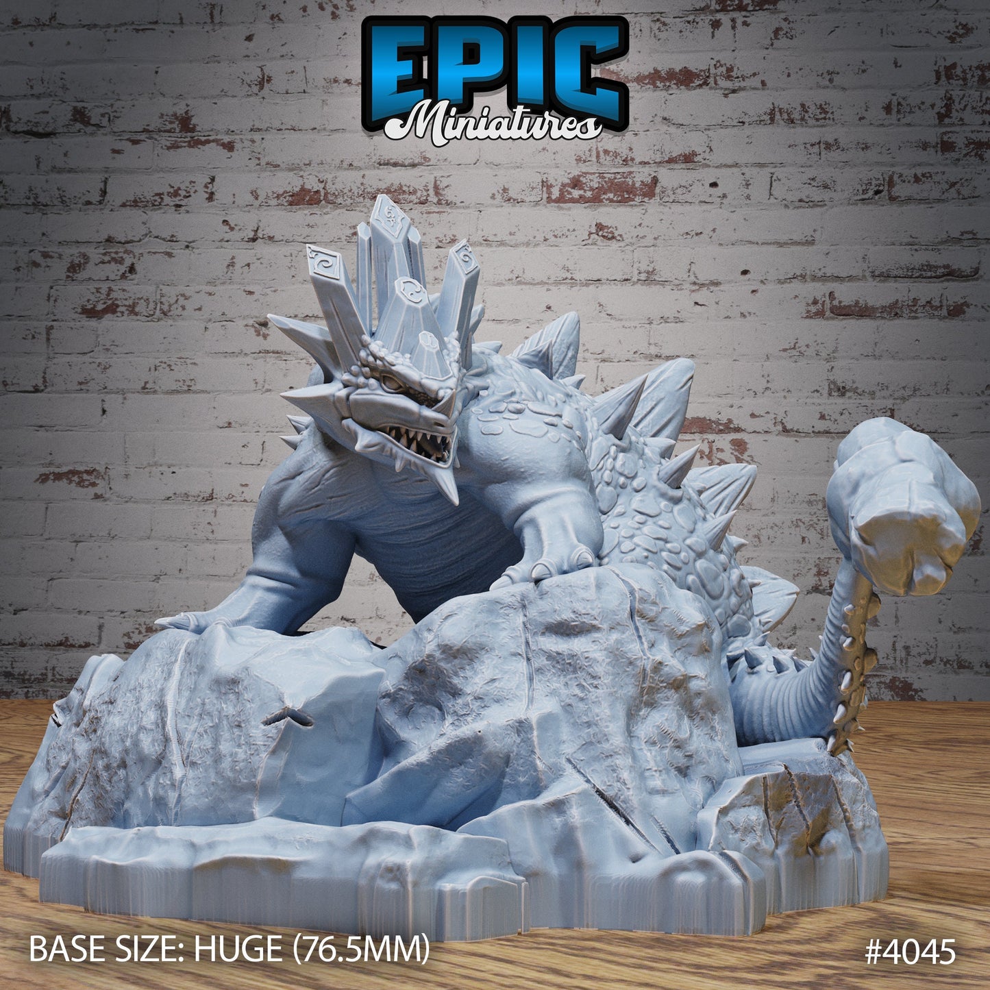 Hammertail Dinosaur - Epic Miniatures | #94 Elemental Lands