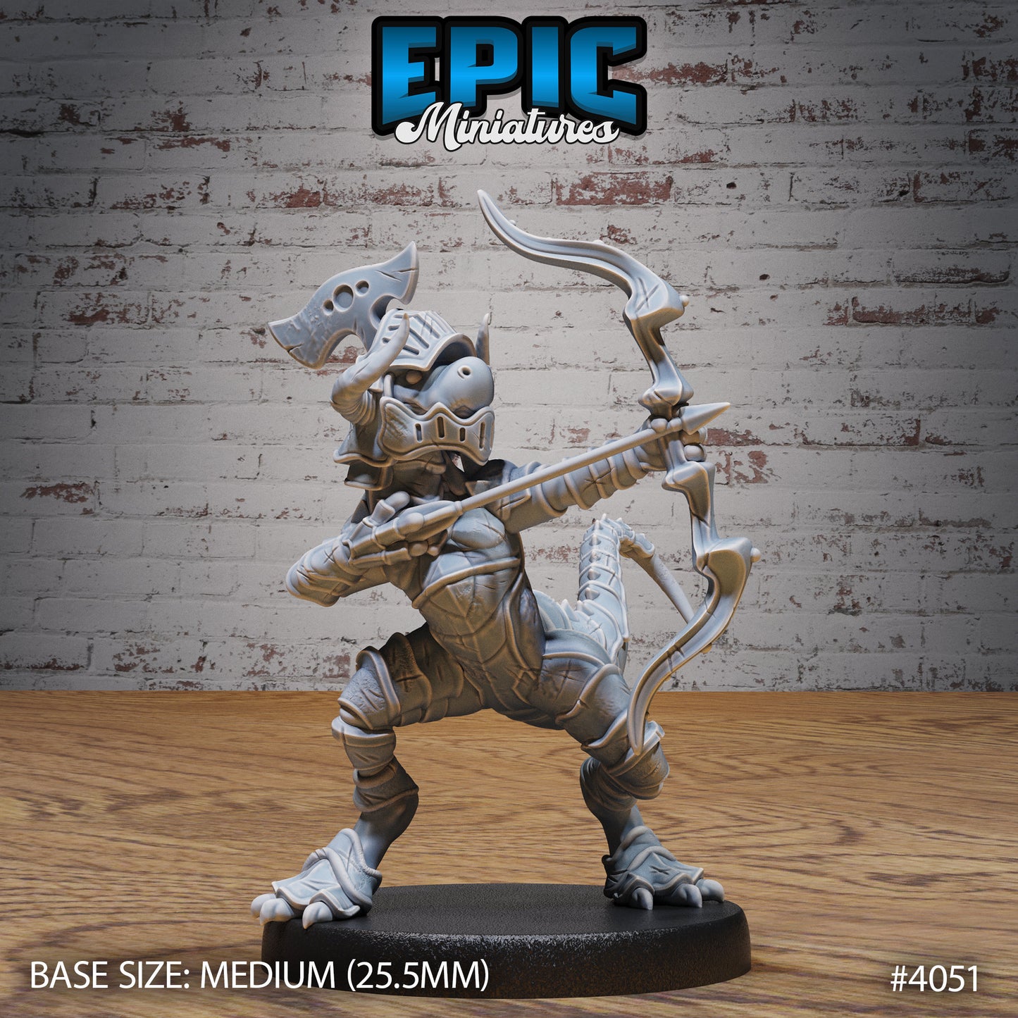 Dino Knight - Epic Miniatures | #94 Elemental Lands