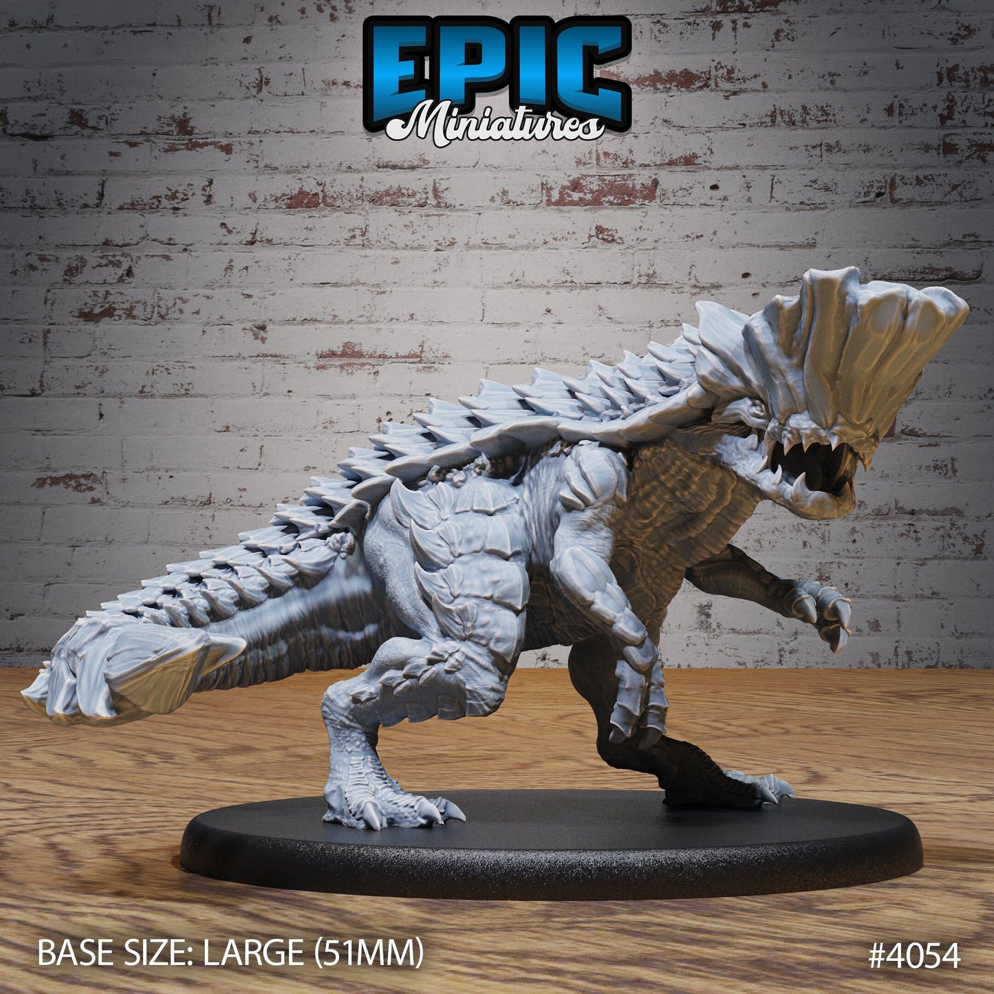 Rockhead Dinosaur - Epic Miniatures | #94 Elemental Lands
