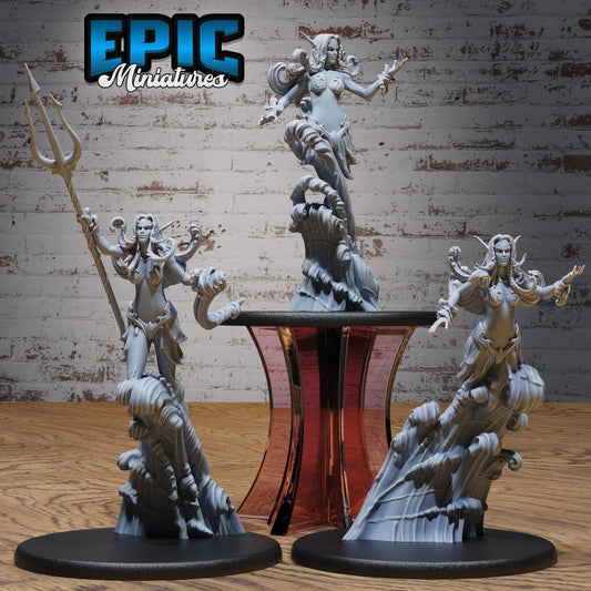 Water Elemental Female - Epic Miniatures | #94 Elemental Lands
