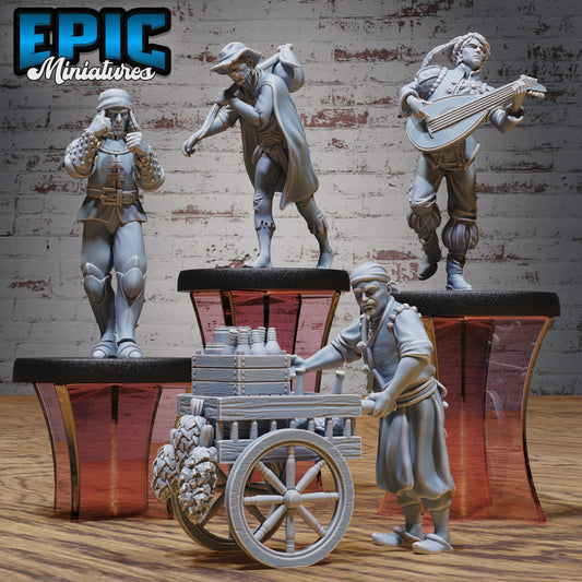 Villager Series - Epic Miniatures | #93 Festival Village