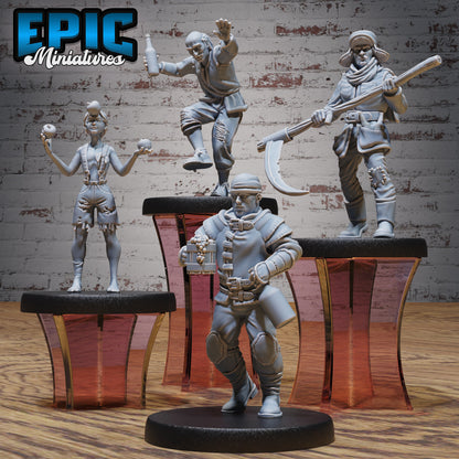 Villager Series - Epic Miniatures | #93 Festival Village