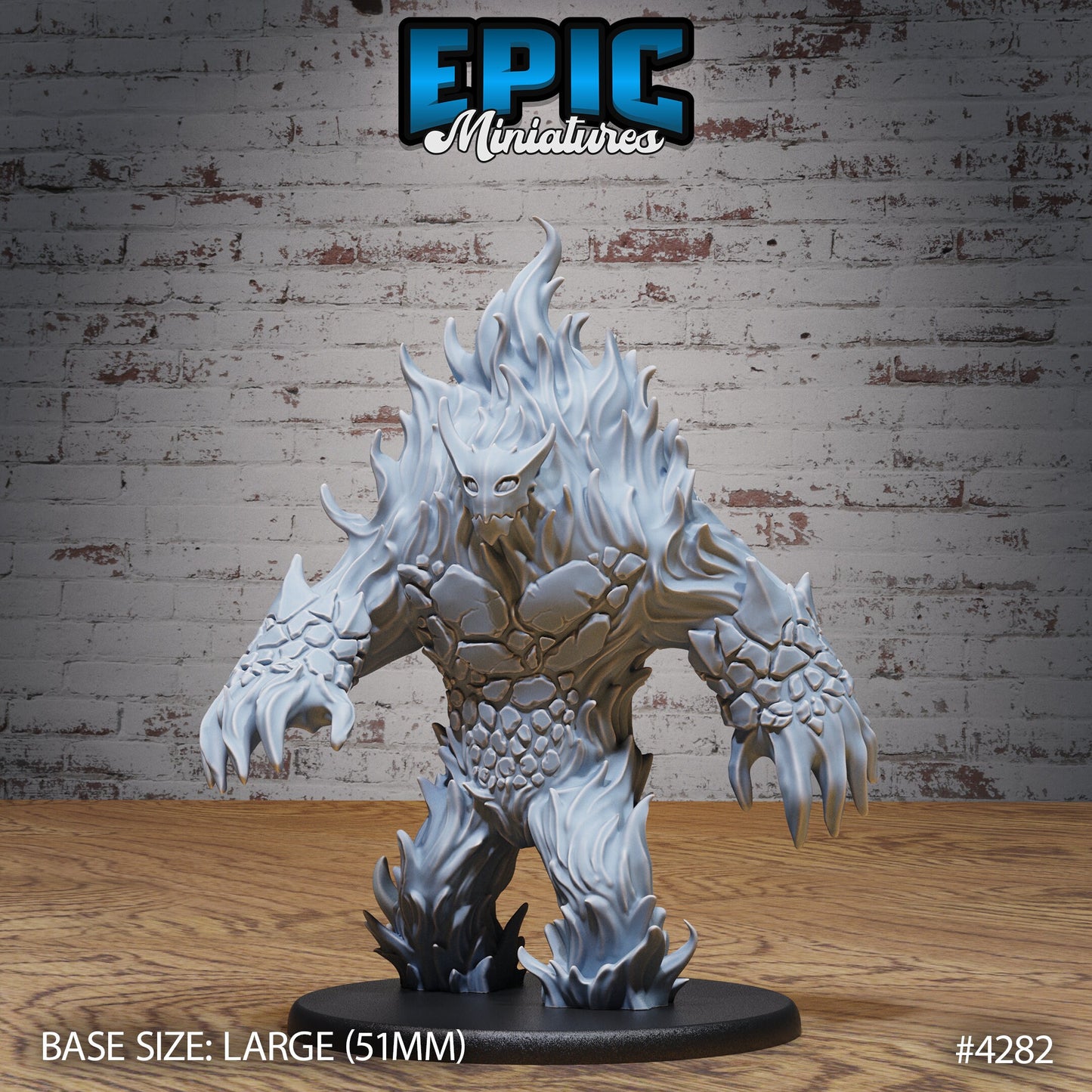 Fire Elemental Series - Epic Miniatures | Infernal Assault