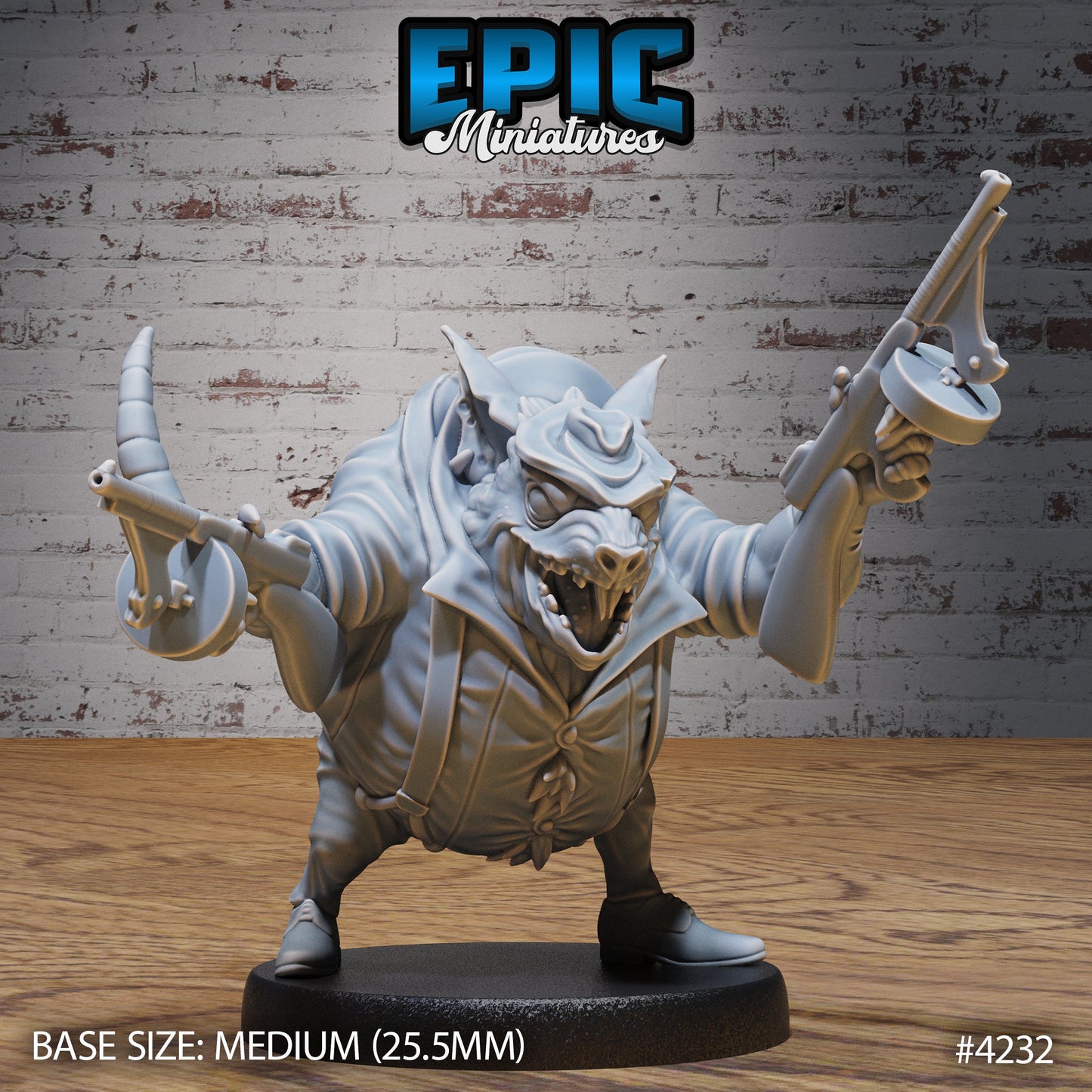 Sewer Godfather Rat Series - Epic Miniatures | #98 City Sewers