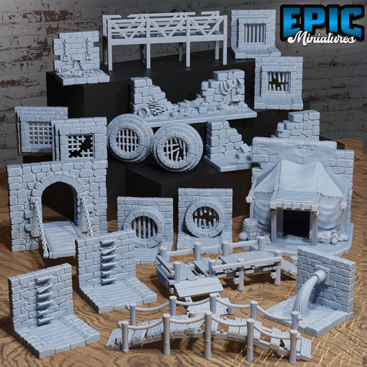 Sewer Environment - Epic Miniatures | #98 City Sewers