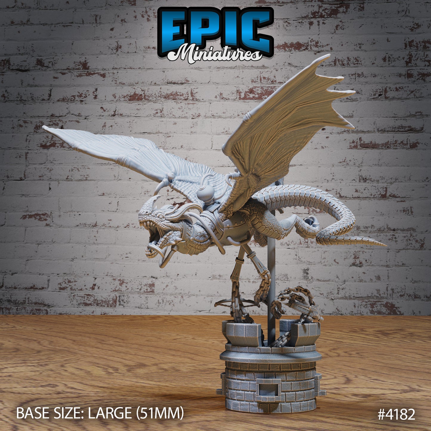 Mountain Wyvern Series - Epic Miniatures | #97 Dwarf Mountain