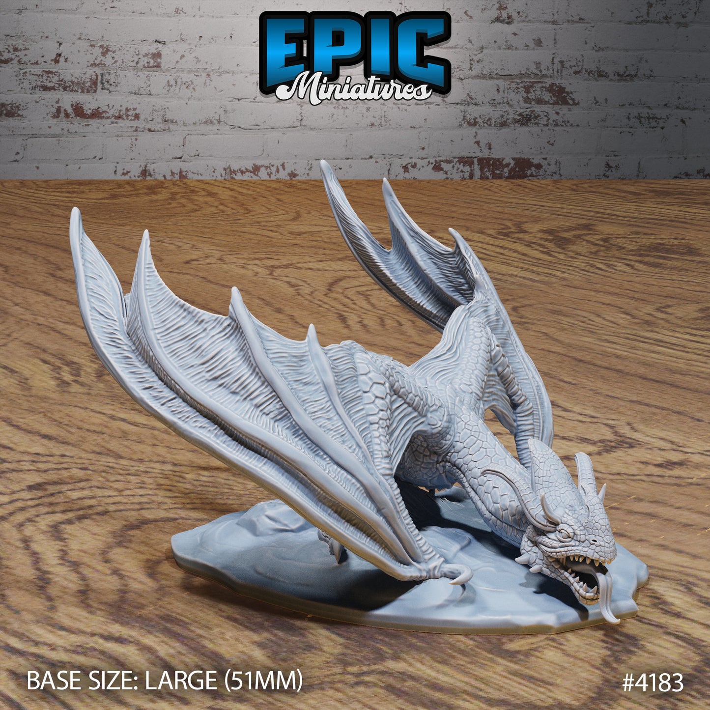 Mountain Wyvern Series - Epic Miniatures | #97 Dwarf Mountain