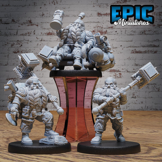 Dwarf Traveler Series - Epic Miniatures | #97 Dwarf Mountain