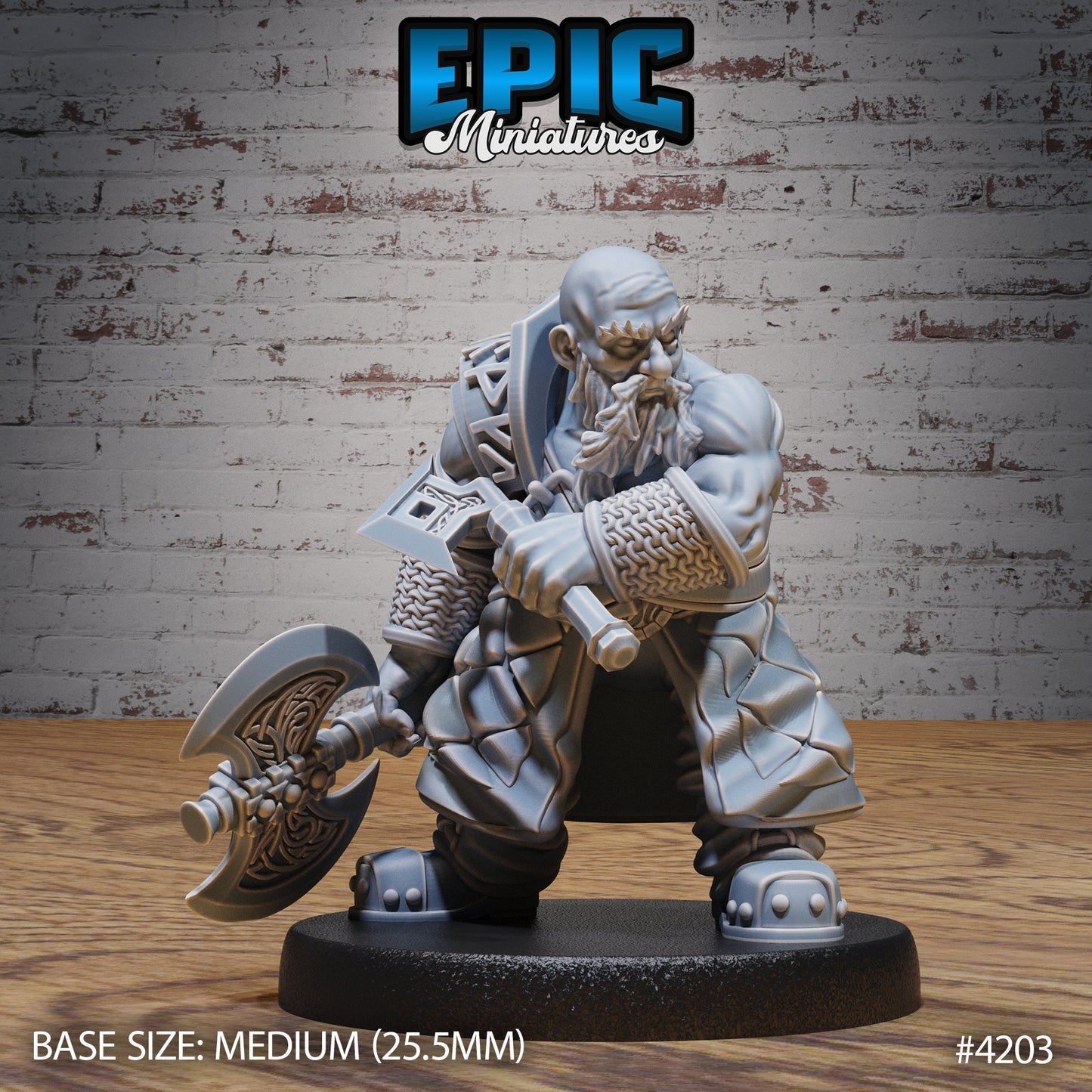 Dwarf Tribe Series - Epic Miniatures | #97 Dwarf Mountain