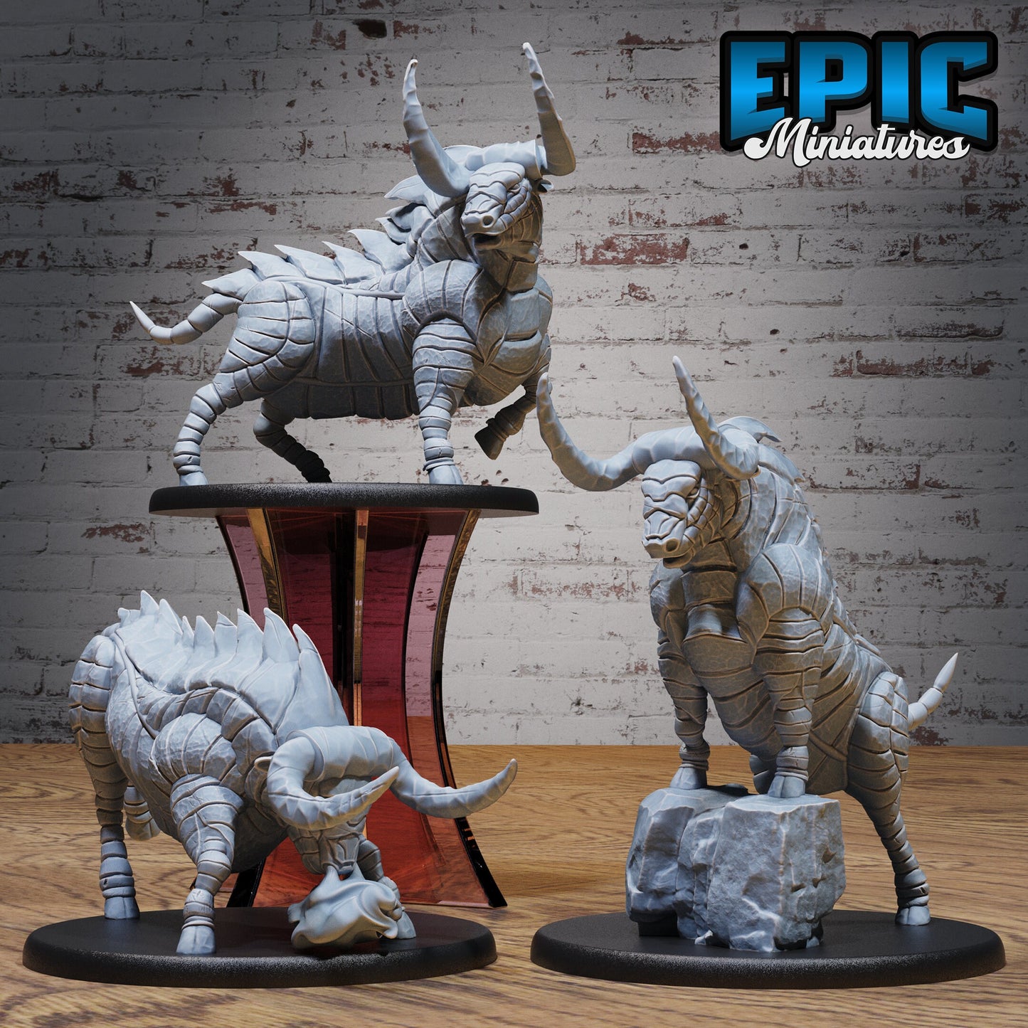 Metal Bull Gorgon Series - Epic Miniatures | #97 Dwarf Mountain