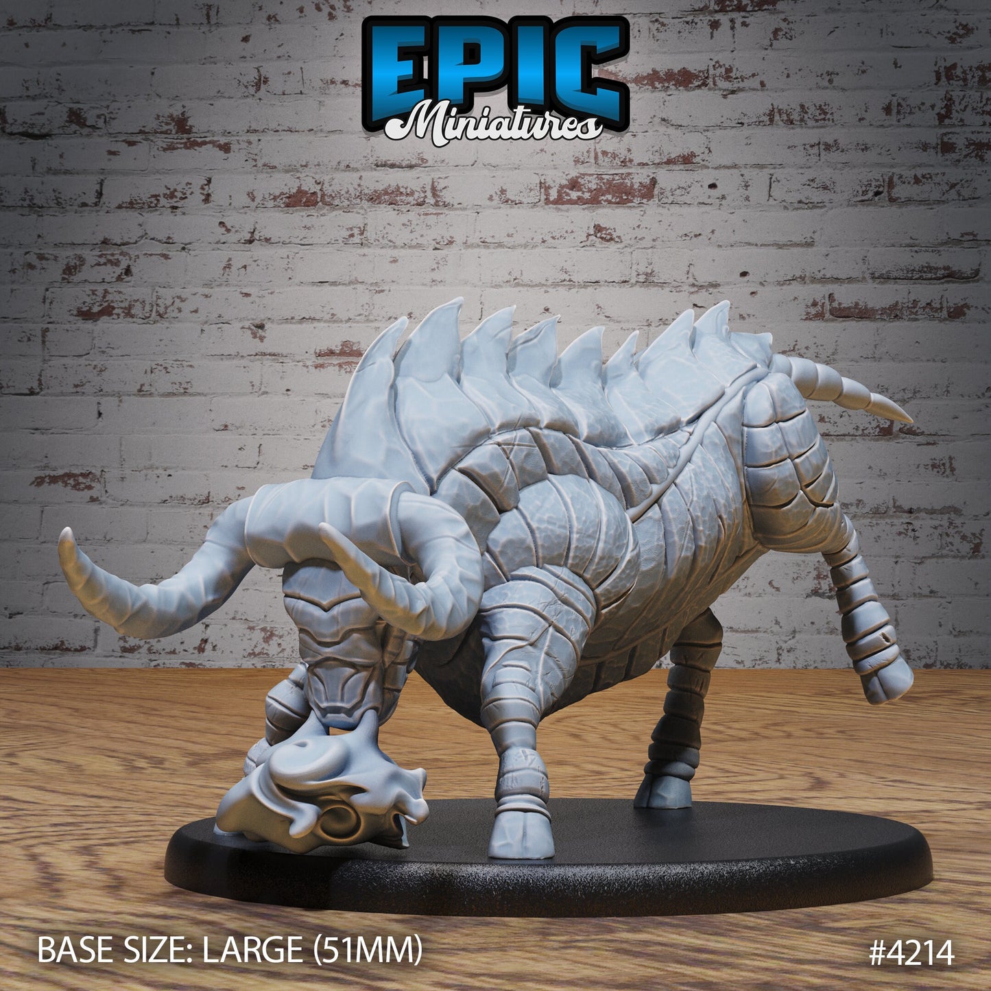 Metal Bull Gorgon Series - Epic Miniatures | #97 Dwarf Mountain