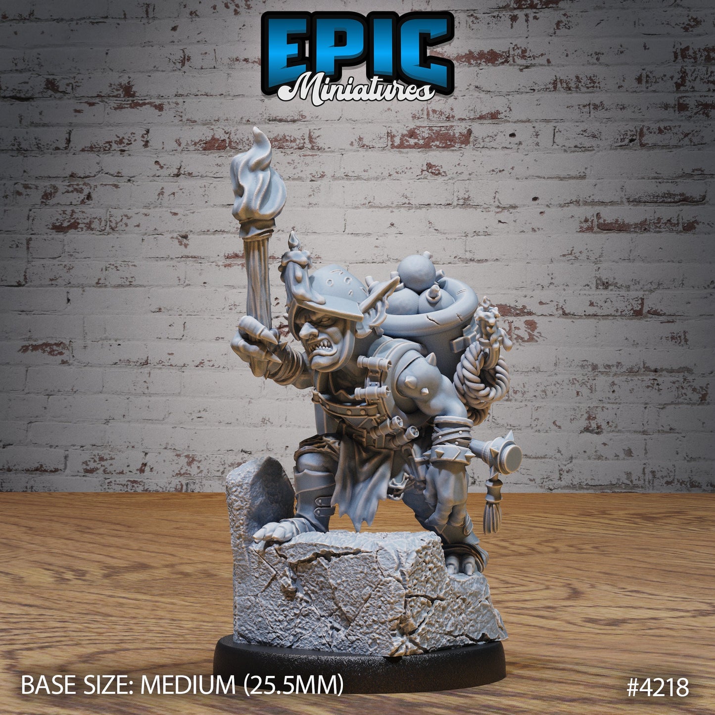 Goblin Miner Series - Epic Miniatures | #97 Dwarf Mountain