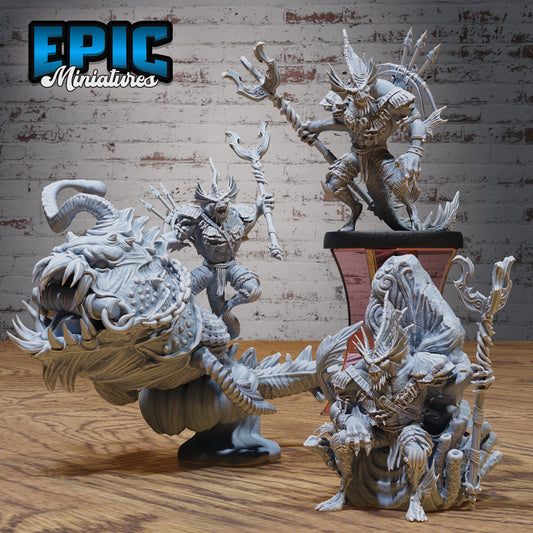 Merfolk Champion Series - Epic Miniatures | #92 Sinister Harbor