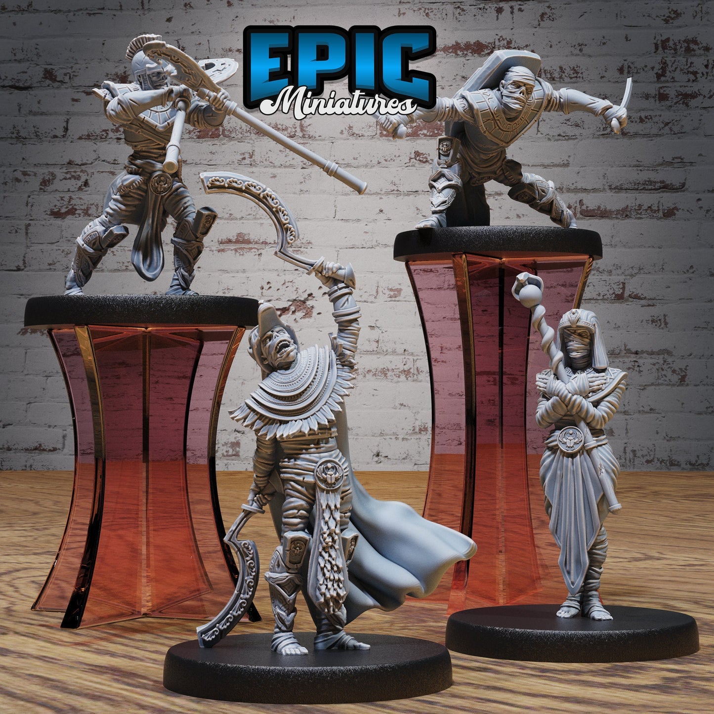 Mummy Warrior Series - Epic Miniatures | #96 Bone Dry Desert