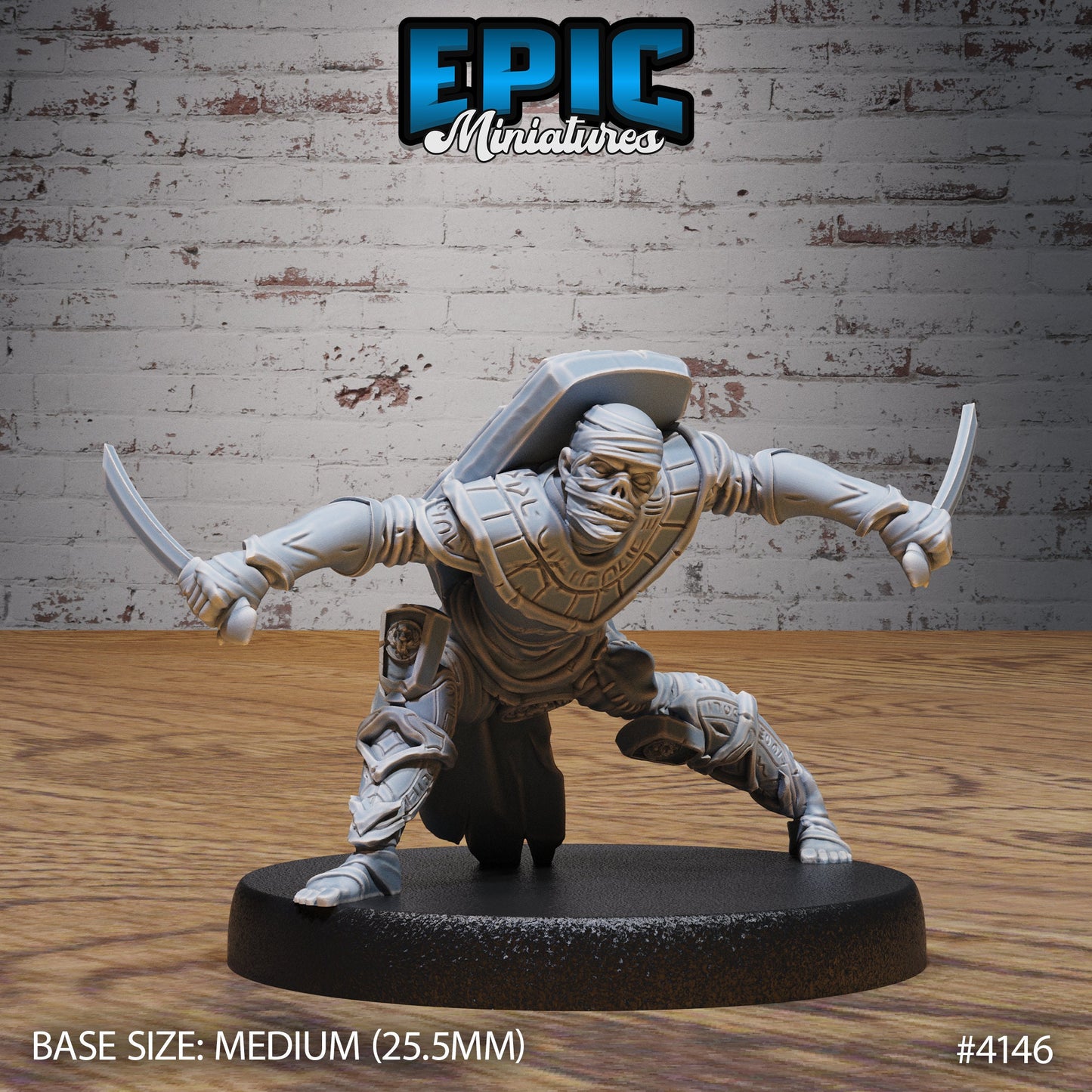 Mummy Warrior Series - Epic Miniatures | #96 Bone Dry Desert