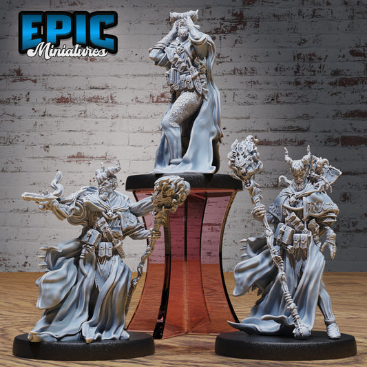 Tiefling Guild Summoner Series - Epic Miniatures | #91 Demonic Guild