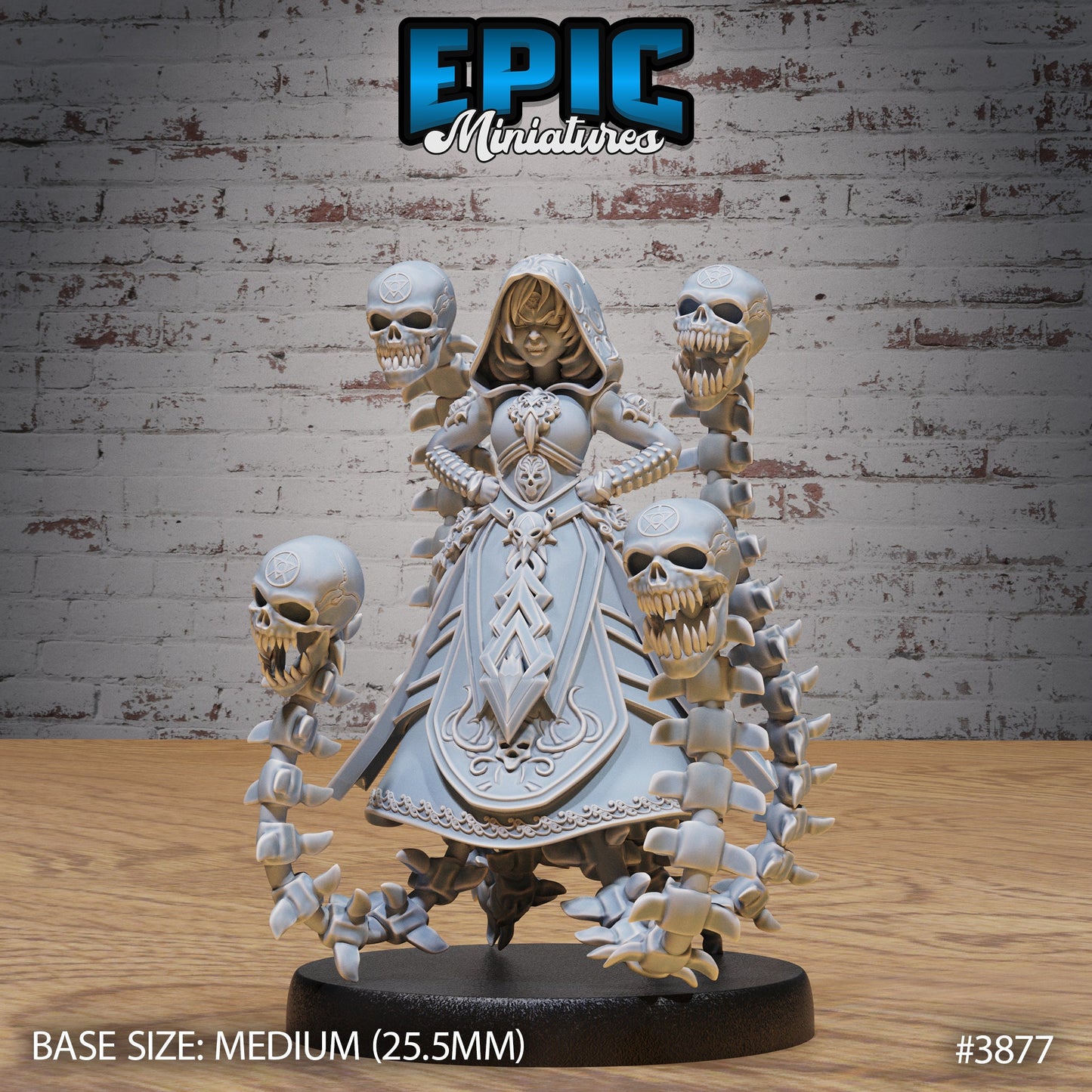 Gnome Lich Queen Series - Epic Miniatures | #90 Gruesome Graveyard
