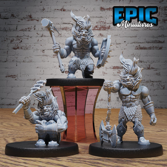 Fire Dwarf - Epic Miniatures | #94 Elemental Lands