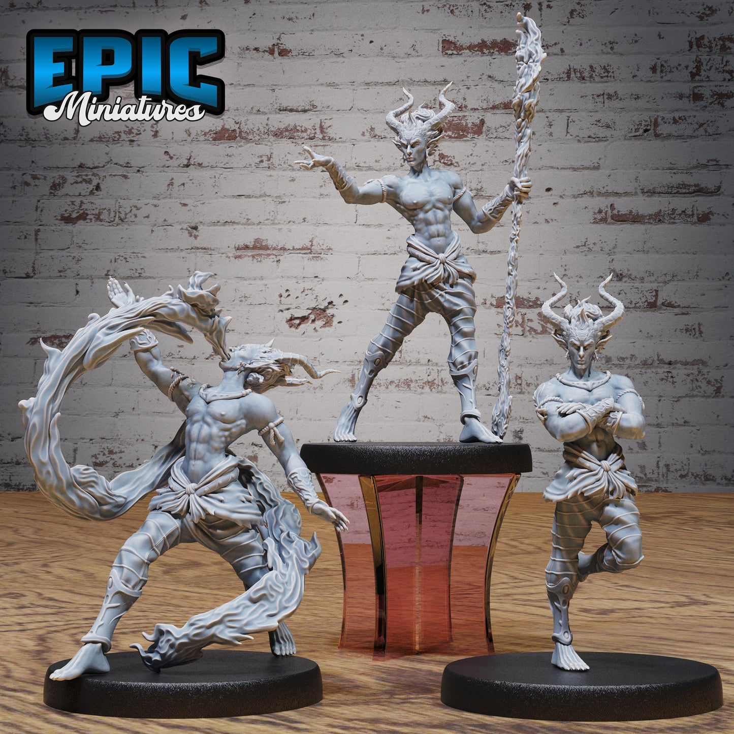 Young Efreeti - Epic Miniatures | #94 Elemental Lands