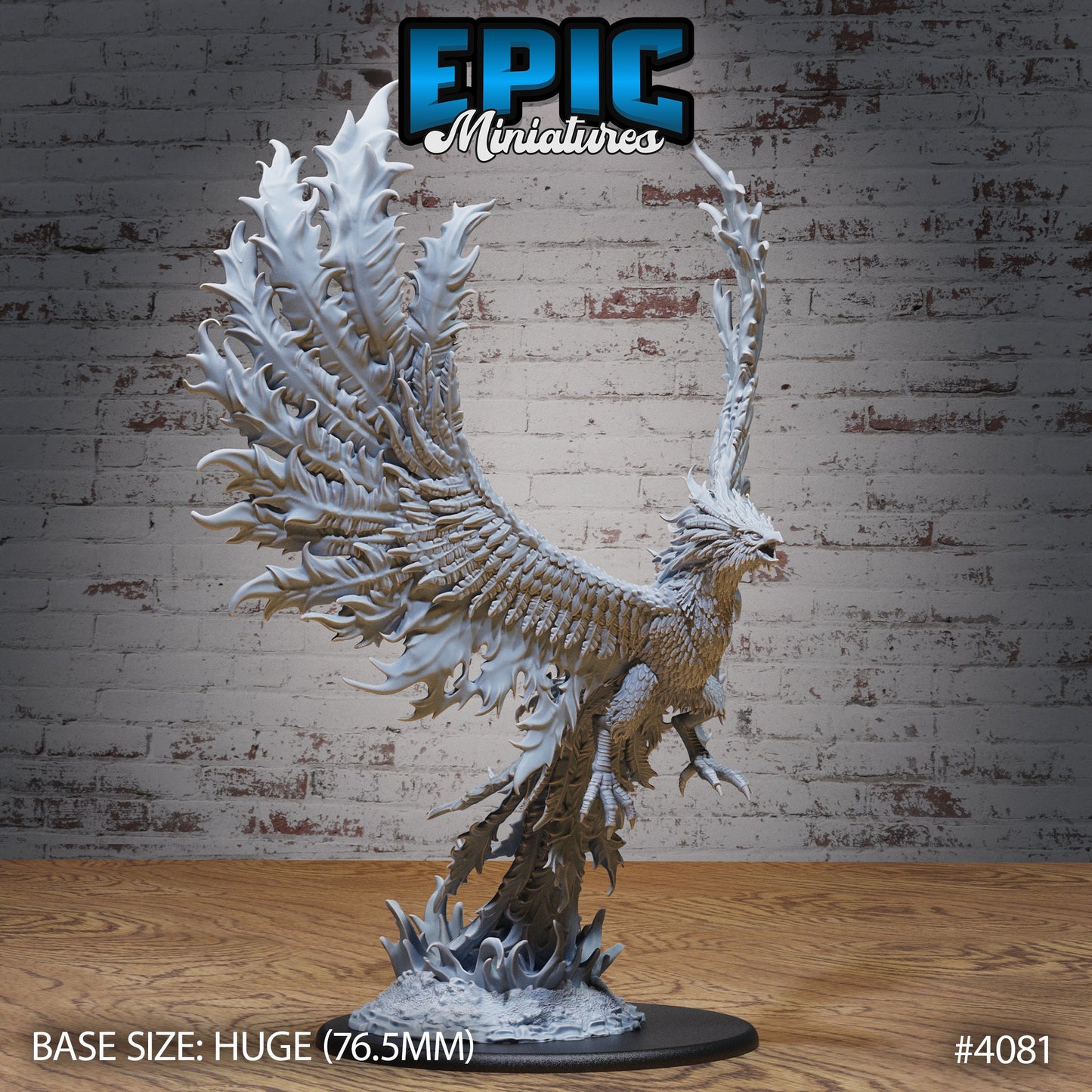 Primordial Phoenix - Epic Miniatures | #94 Elemental Lands