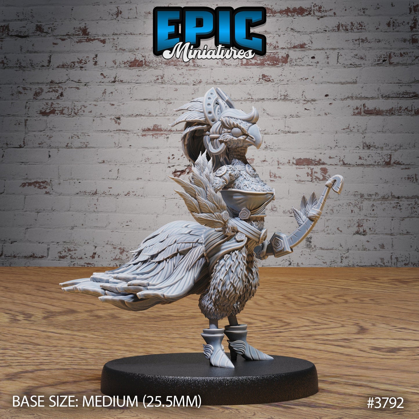 Parrot Bird Folk Female - Epic Miniatures | #89 New World Conquest