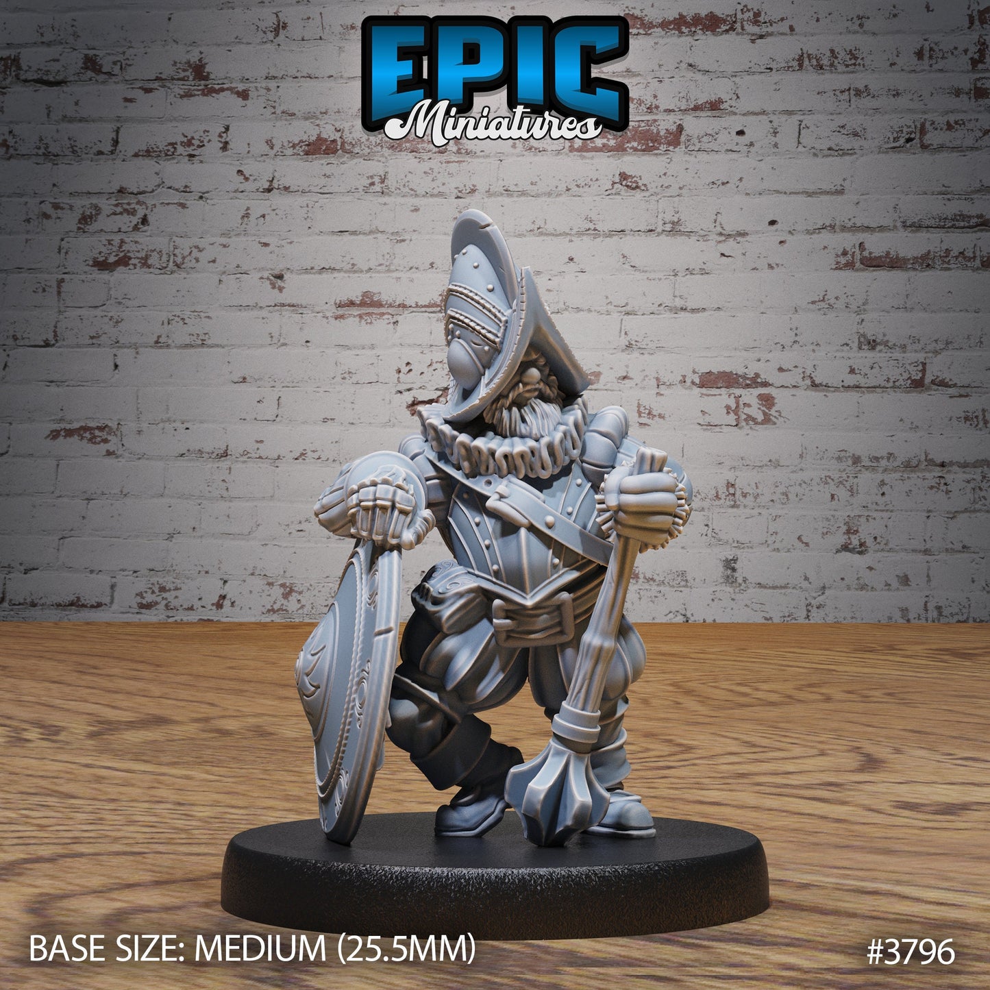 Dwarf Invader Series - Epic Miniatures | #89 New World Conquest