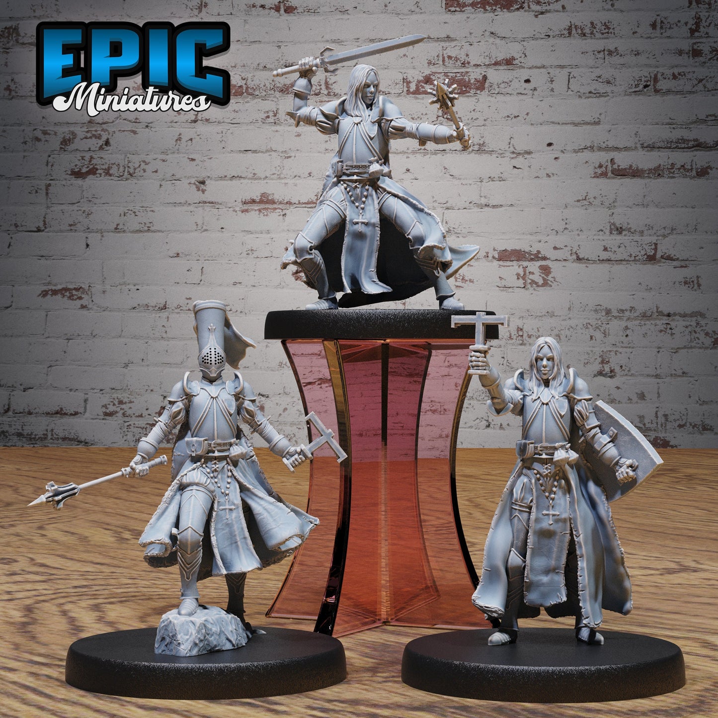 New World Cleric Female - Epic Miniatures | #89 New World Conquest