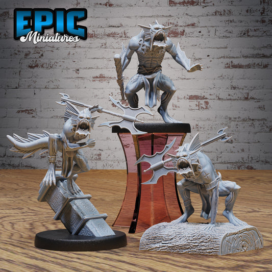 Jungle River Fish Folk - Epic Miniatures | #89 New World Conquest