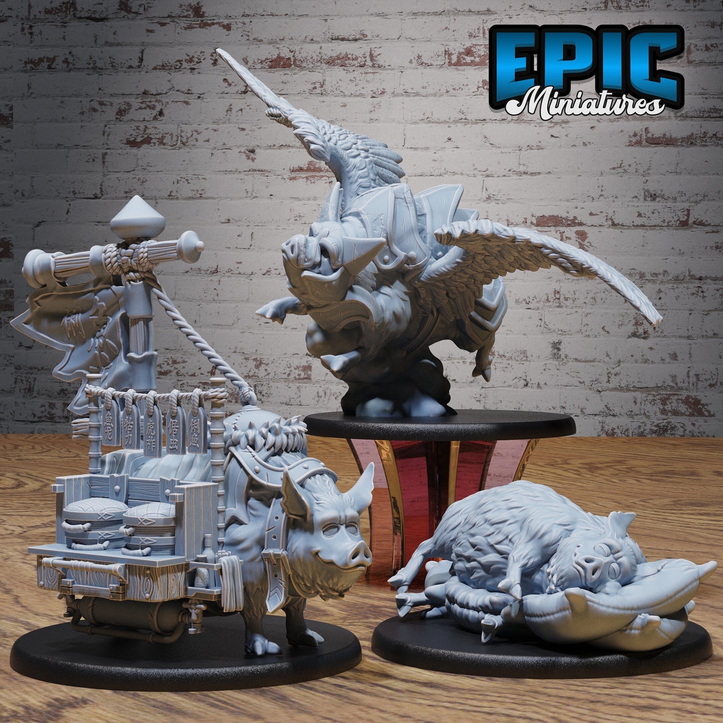Pig Series - Epic Miniatures | #93 Festival Village