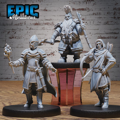 Villager Series - Epic Miniatures | #93 Festival Village