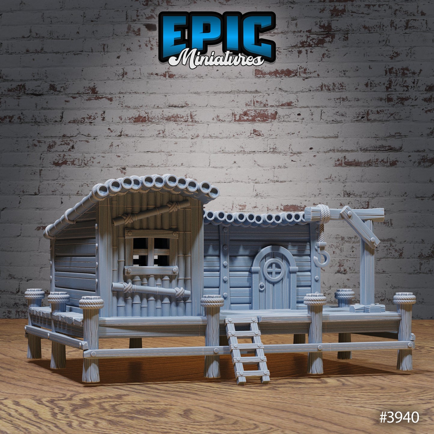 Fisherman House 3940 - Epic Miniatures | #92 Sinister Harbor
