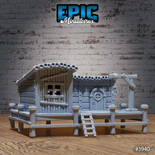 Fisherman House 3940 - Epic Miniatures | #92 Sinister Harbor